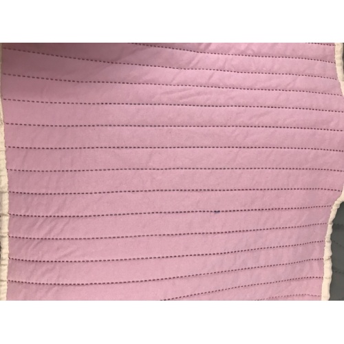 Pembe Çizgili Ultrasonik Mikrofiber Kumaşlar