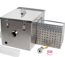 Stainless Steel Grease Trap Interceptor for Restaurant Kitchens