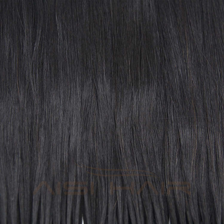 Aisi Hair Wholesale Price Grade 8A Peruvian Pre-Bonded 6D Human Hair Extension