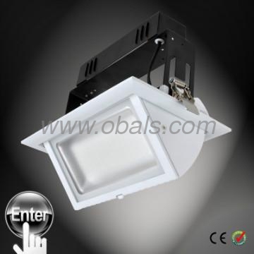 Hot! 38W adjustable rectangular led down light , SAA&CE approved