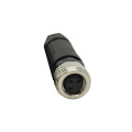 M8 3 pin Campo de conector hembra recto