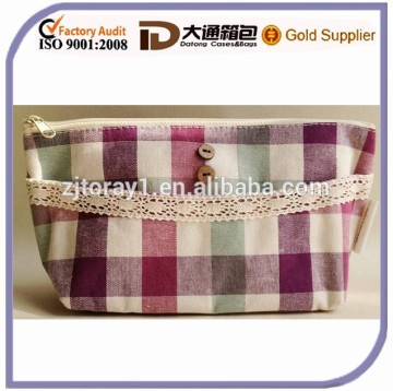 Lace Small Fashionable Women Cosmetic Makeup Wash Bag For Girls