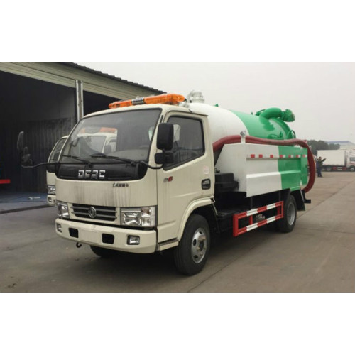 4-6CBM sewage unblocking high pressure sewer jetting truck