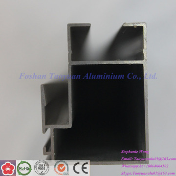 Aluminum Glass Frame Office Partition System Profiles