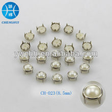 pearl nailhead for garments and leathers