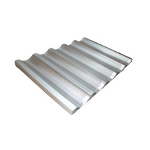 5 mold baguette baking tin