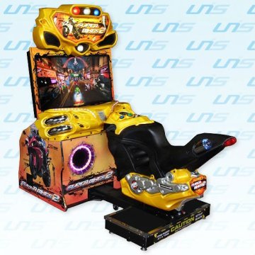 Driving simulator amusement game Super Bike 2 for sale