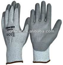 ENKERR pu coated high density polyethylene fiber glove