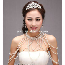 model jewelry bra strap