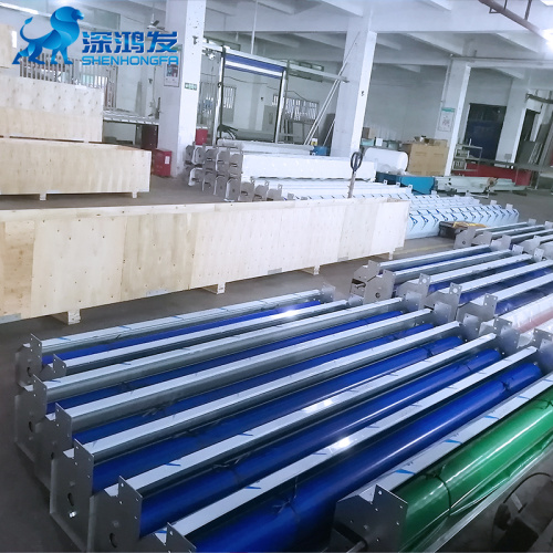 Pintu kain gulung cepat PVC industri