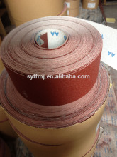 aluminium oxide sanding paper cloth roll manufacturer