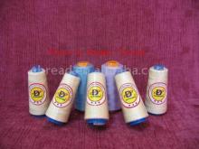 Cotton mercerizing gassing emb thread