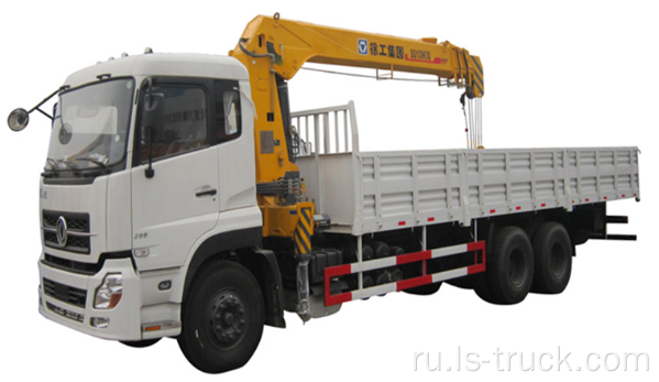 6x4 Drive Dongfeng Truck Mounted Telecope Boom Crane