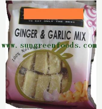 Frozen Mixed Crushed Garlic Ginger