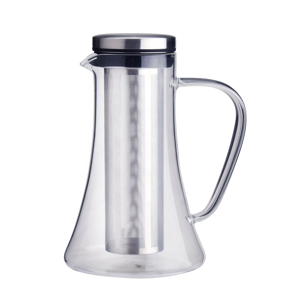 Ovalware Stainless Steel Filter Cold Brew Coffee Maker