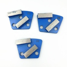 Metal grinding block diamond polishing pad for concrete floor