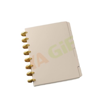 Nude Colored Plastic Blank Opaque Planner Tab Divider Sets