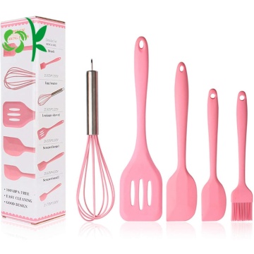 Heat Resistant Silicone Kitchen Cooking Utensil Sets