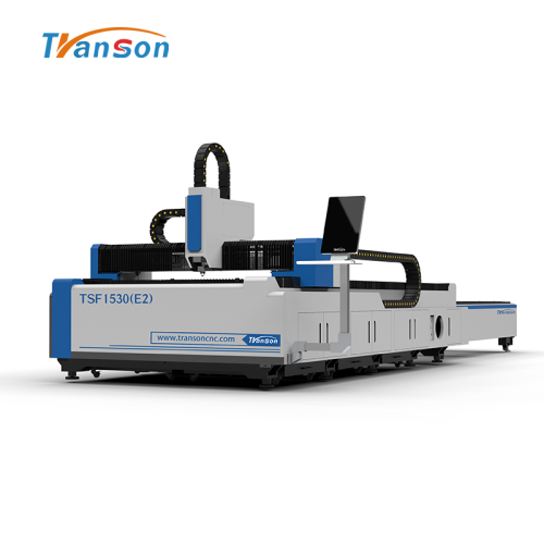 Máquina de corte a laser de fibra de plataforma de troca