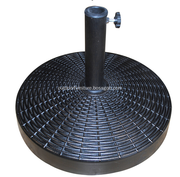 DL-030-25 Outdoor 25KGS Strong Round Resin Umbrella Stand