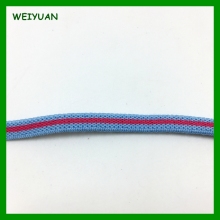 Multicolored flat kids shoe elastic strings factory