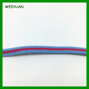 Multicolored flat kids shoe elastic strings factory