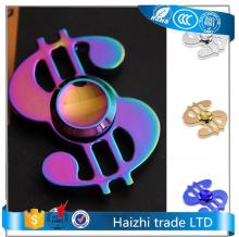 hand spinner fidget for fun us dollar figure spinner metal aluminum fidget toy