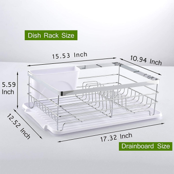 304 stainless steel kitchen sink draining rack