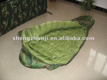 high quality goose down sleeping bag, duck down sleeping bag