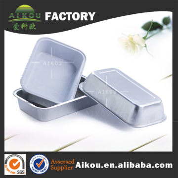 coated microwave airline tableware aluminum container