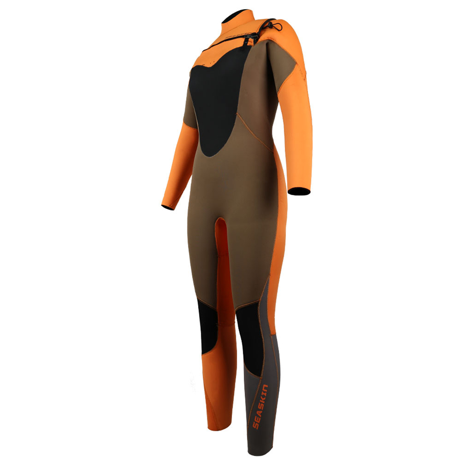 Seaskin 4mm νεοπρένιο σέξι surfing fullsuit για τις γυναίκες