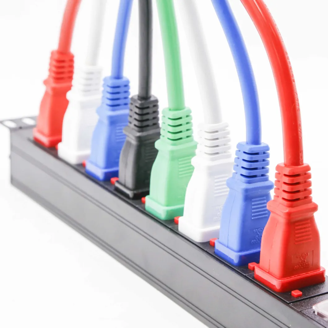Ce PDU with Switch Power Strip for Server Rack Cabinet