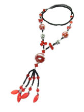 Handmade bijoux pendant necklaces for women