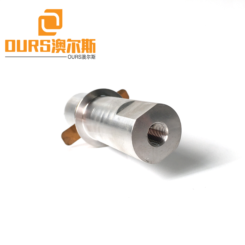 28khz 200W Ultrasonic Welding Transducer with Rolling Horn For Ultrasonic Cutting / Sealing