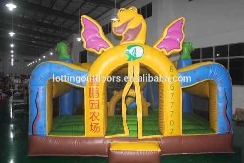 Lotting cheap inflatable jumping bouncer castle for sale