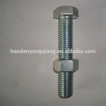 standard size bolt and nut