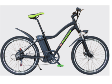 Frame alloy lithium electric bicycle