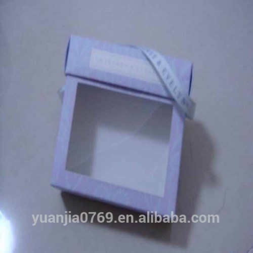 Cheap price PVC window paper box wholesale