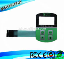 OEM&ODM membrane switch keyboard with key embossed