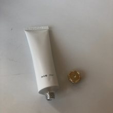 Embalagem de creme para as mãos em tubo cosmético de alumínio de luxo
