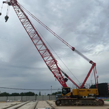 Used 2022 Sany 110t SCC1100A-6 & 2023 Sany 100t SCC1000A-6 Crawler Cranes