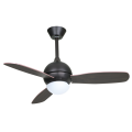 Black Modern Ceiling Fan with 3-Blades