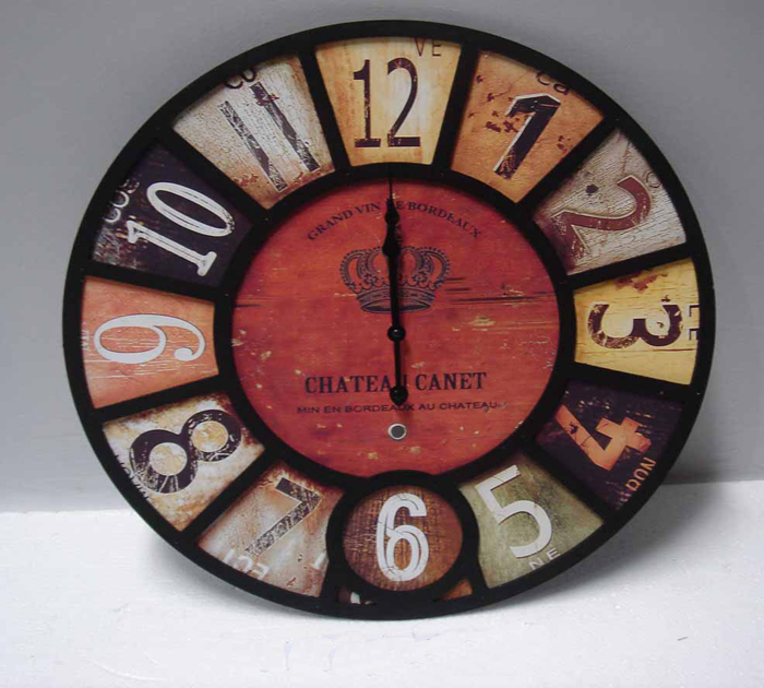 Hollow Craft MDF Wall Clock