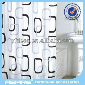 2014 double swag valance shower curtain