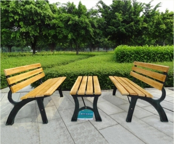 Street leisure cheap style popular waterproof cast iron bench