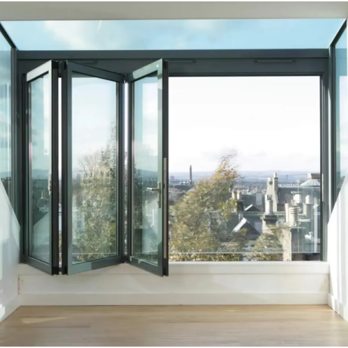 Customizable Powder Coated Balcony Folding Windows