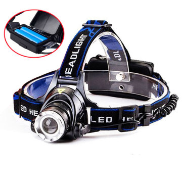 Adjustable headlamp rechargeable led light Headlights