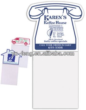 Custom Magnetic Notepad with Pencil perfect Use in Kitchen