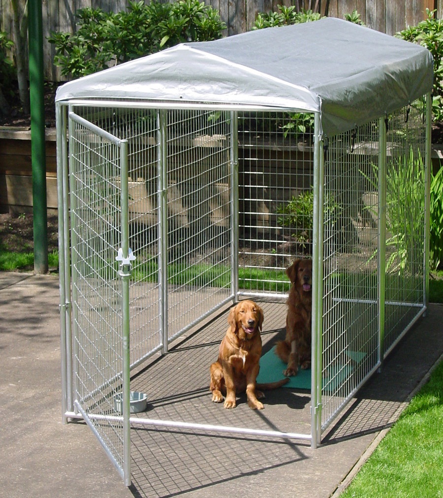 kenne/Hot Dip Galvanized Dog Fence PVC Powder Coated Dog Kennel cages