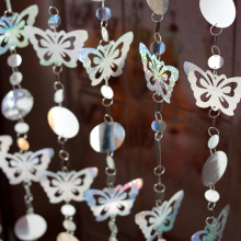 PVC sequins garland string